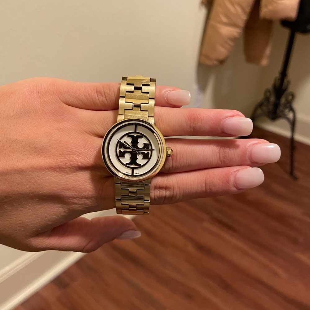 Gold Tory Burch Watch